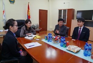 Meeting with officials of Vocational Rehabilitation center (2016)