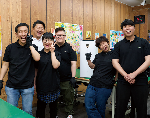 깨끗한 공기를 책임지다 안산밀알보호작업장
